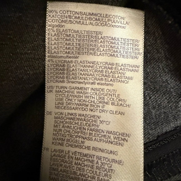 NYDJ Women's Straight Leg Jeans in Black - Picture 3 of 5